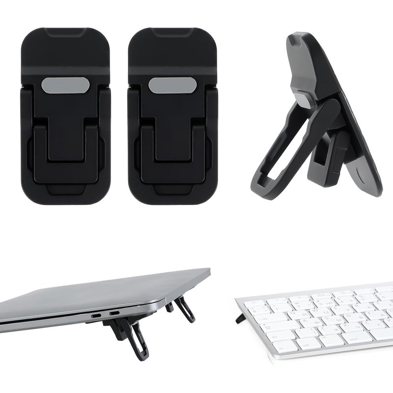 Lot de 2 Supports pour Clavier de Bureau,Support pour Clavier d'ordinateur,Support Portable,Compatible avec Pro Air et Autres Ordinateurs Portables 10-17 Pouces