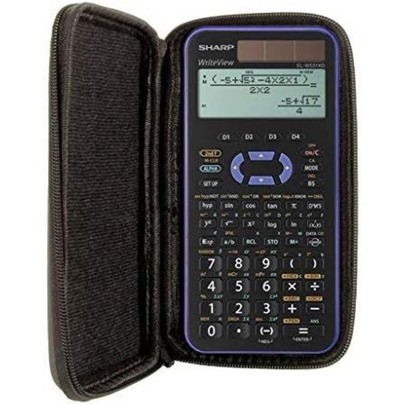 Housse de protection SafeCase pour calculatrice modèle: EL-W531XG