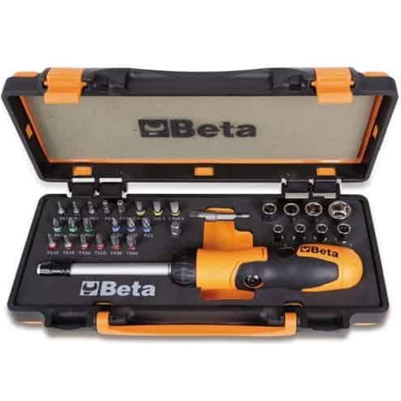 BETA Composition de 1 poignée porte-embouts + 43 outils - 860/C38P - 008600878