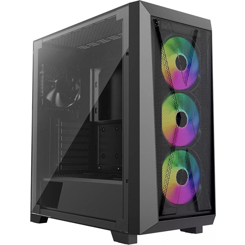Boitier PC Moyen Tour ATX Xilence Xilent X RGB avec panneau vitré - Noir