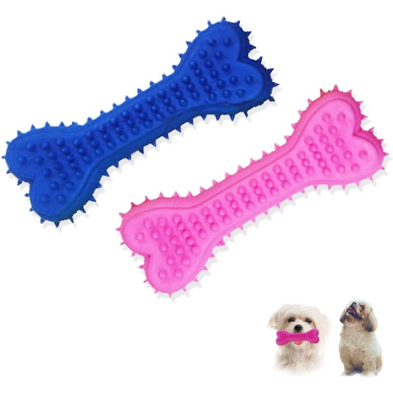 2 Pcs Jouets À Mâcher Pour Chien Bâton De Brosse À Dents Pour Chien Caoutchouc Naturel Durable Pour Chien Soins Dentaires Nettoyage Des Dents De Chiot Éviter Les Chiens L'ennui Anxiété ?2 Pcs?