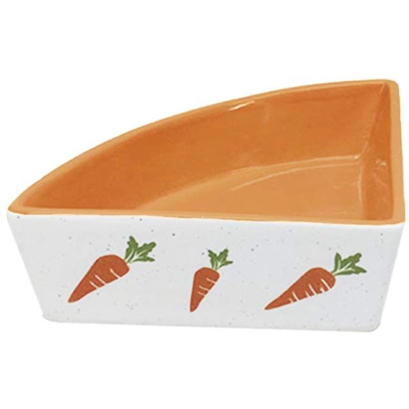 Nobby Rongeur Gamelle Carrée En Céramique Blanc Orange 12 X 12 X 5 Cm 0 25 L
