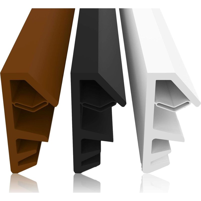 Joint de fenĂȘtre Largeur de gorge 4mm Hauteur de pliage 12 mm Le joint de fenĂȘtre en bois permet de rĂ©duire les coĂ»ts de chauffage noir 5m