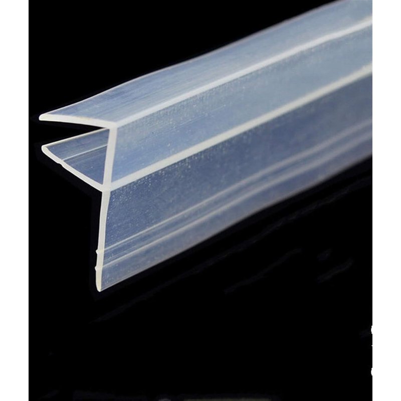 PYouo-Bande d'étanchéité Douche Caoutchouc Joint de Joint de Salle de Bain écran vitrage Porte d'étanchéité insonorisée Etanchéité Efficace (Color : Orange,Thickness : 10mm)