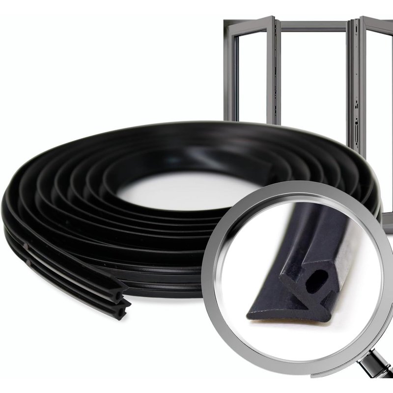 joint fenetre isolation,universel S-1125 pour finestre pvc/ caoutchouc joint porte.(10mts)