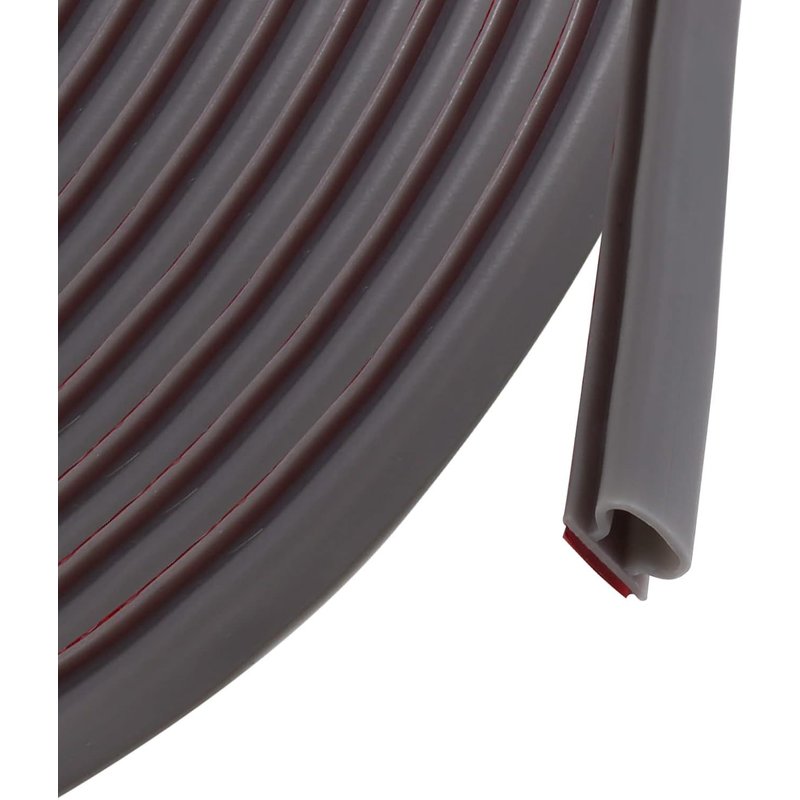 joint caoutchouc porte entree 10mm*6mm*15m-Auto-adhésif Anticollision Joint Fenetre Isolation-Étanche-Pour isolation de cadre de porte-Facile à couper à la taille désirée