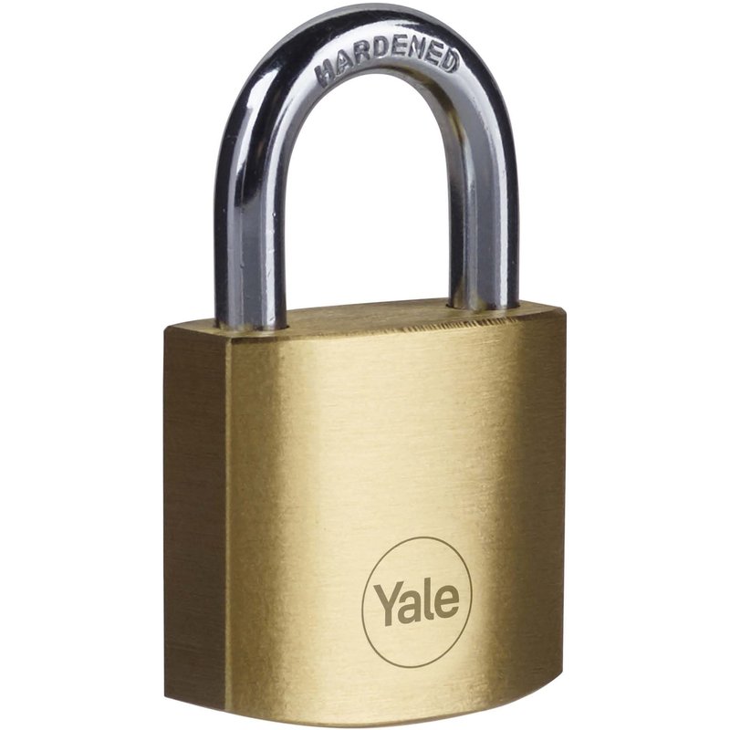 Cadenas en laiton avec une anse en acier cémenté - 35 mm - 3 clés YALE