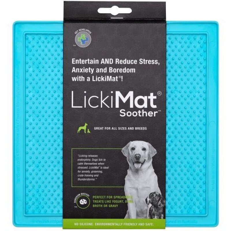Lickimat Sucette Chien Turquoise