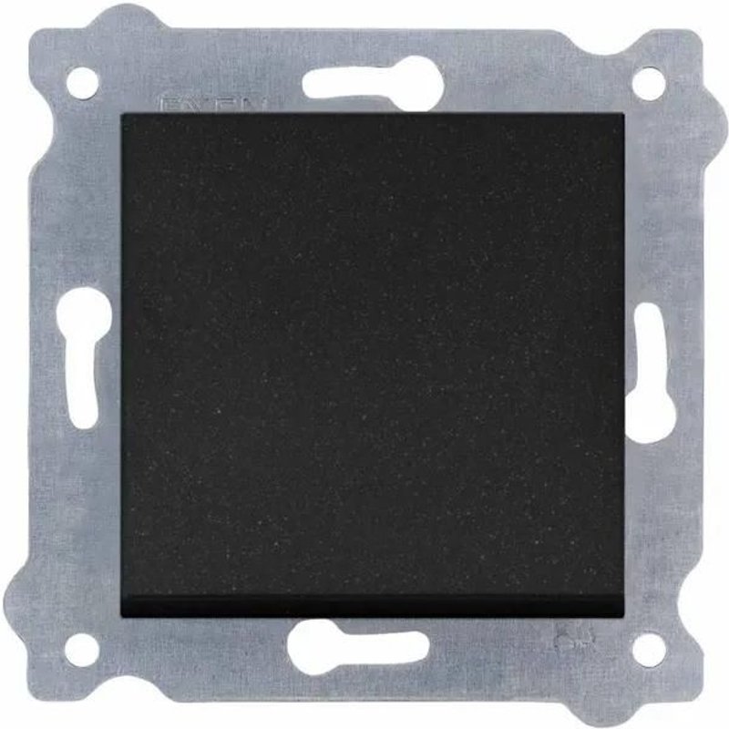 Interrupteur permutateur noir métallique bornes à vis 214/14E EXEN