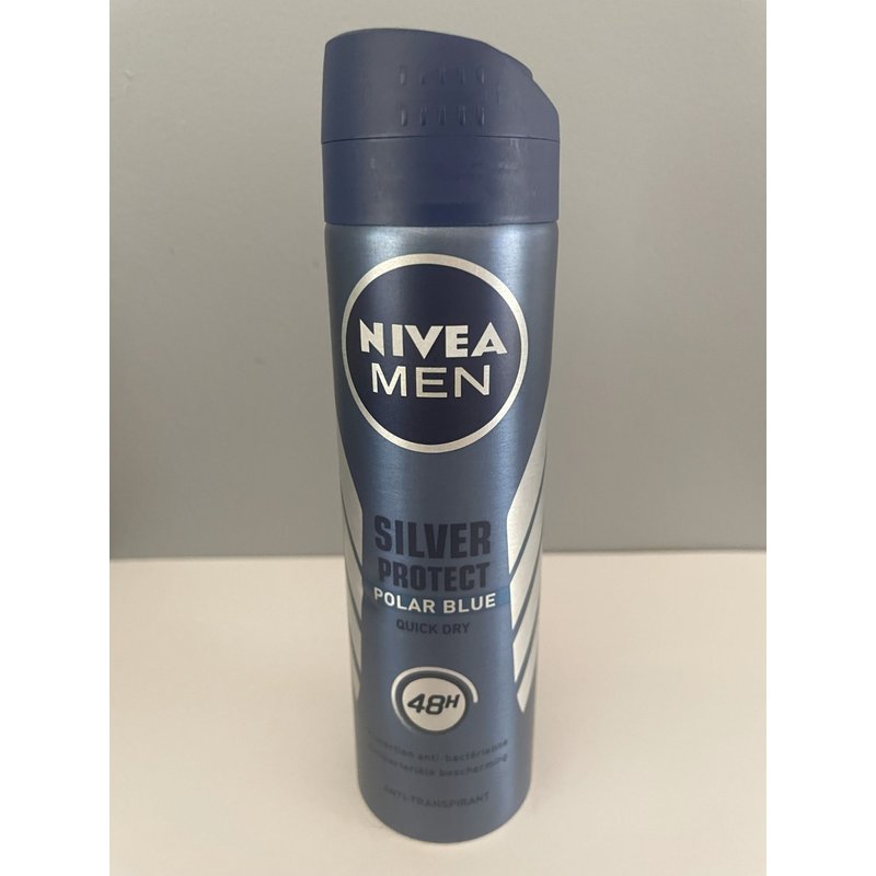 Nivea Men - Déodorant Spay - 48 H - Silver Protect Polar Blue - 150ml