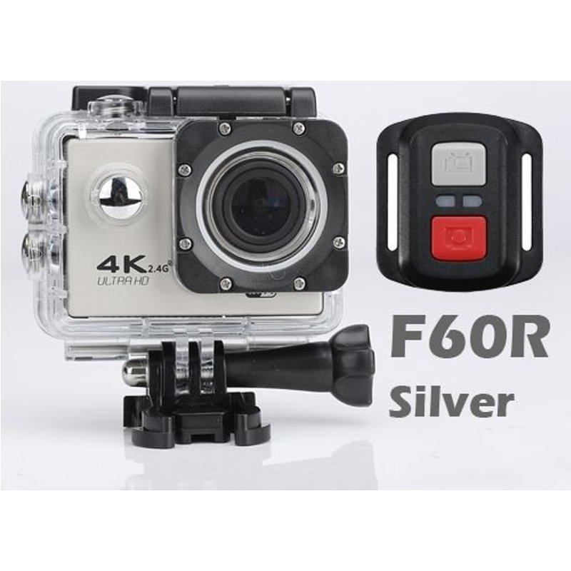 Caméra Sport 4K Ultra HD Waterproof Wifi Pour Cyclisme Plongée Sous-Marine Action 1080P + SD 4Go Noir YONIS