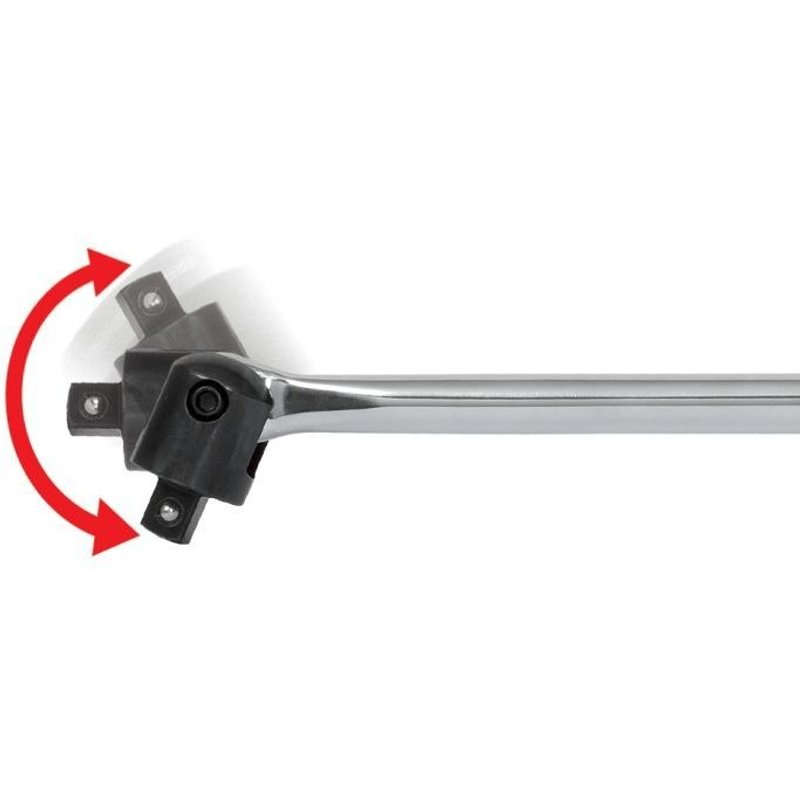 KS TOOLS 3/8 CHROMEplus manche enfichable articulé, 400 mm (918.3826)