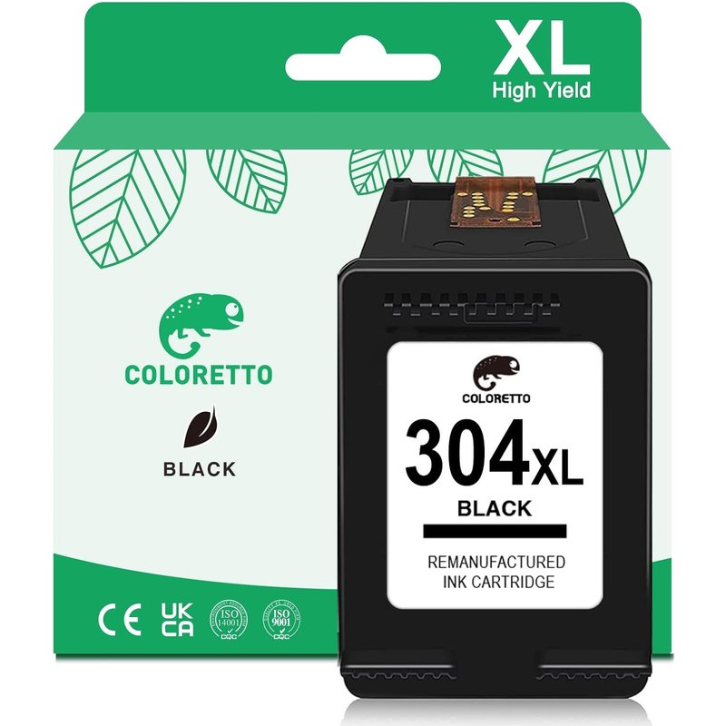 304 XL Remanufactured Ink Cartridges for HP 304 Black Envy 5000 5010 5012 5020 5030 Deskjet 2600 2620 2621 2622 2630 3755 3700 3722 3730 3755 2 AMP 10 0 120 125 130 Printer