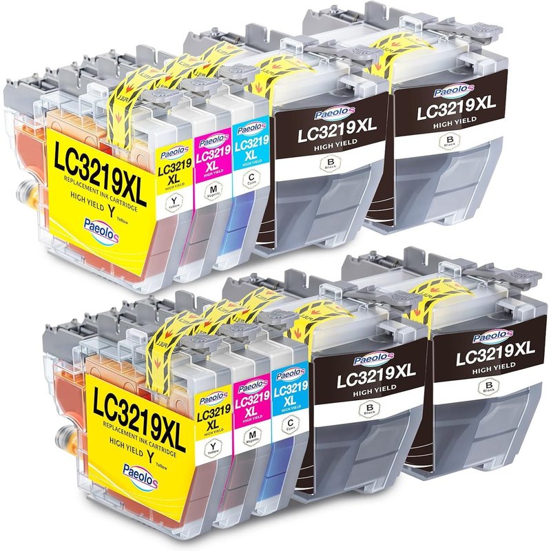 LC3219XL Compatible Ink Cartridge for Brother LC3219xl LC3217 Replacement for Brother MFC-J5330DW MFC-J5335DW MFC-J5730DW MFC-J6930DW MFC-J6530DW MFC-J5930DW (10 Pack)