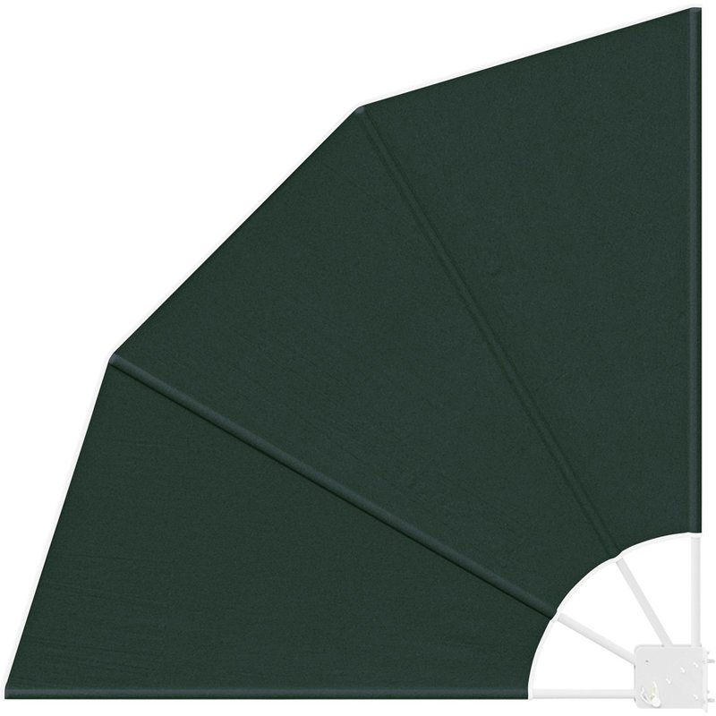 Vidaxl Écran De Confidentialité Pour Balcon Vert Foncé 115 X 115 Cm