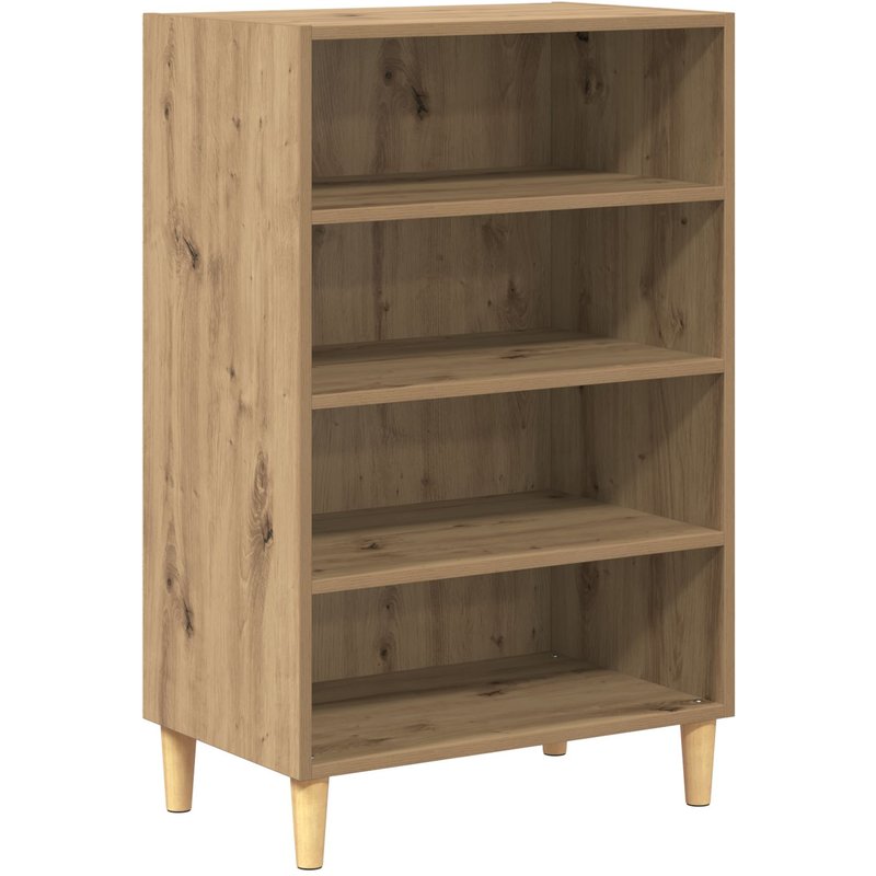 Vidaxl Buffet Chêne Artisanal 57 X 35 X 90 Cm Bois D'ingénierie