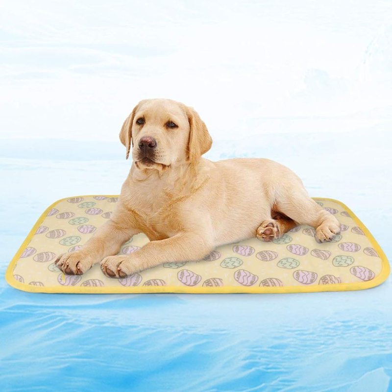 Tapis De Couchage De Refroidissement Pour?M 70cm*50cm? Animaux De Compagnie,Coussin De Pour Chien Coussin Pour Chat Couverture De Lit Froid Tapis De En Soie De Glace Coussin De Dissipation Thermique