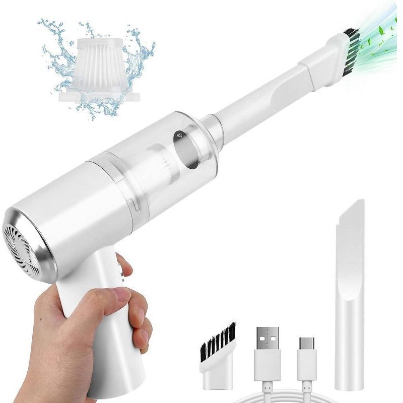 Aspirateur portable sans fil rechargeable Herzberg HG04005