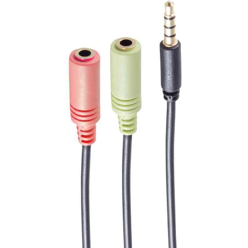 shiverpeaks Adaptateur en Y pour casque BASIC-S, TRRS