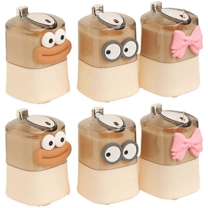 Porte-Cure-Dents Organisateurs De Rangement De Cure-Dents Escamotables Automatiques