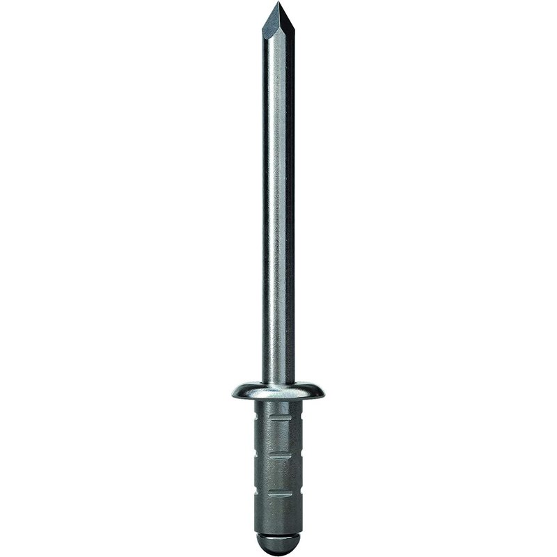 100 rivets aveugles en aluminium Ø 3,2 x 8,0 mmPour épaisseur du matériau : 0,5-5,0 mmRivets de qualité industrielleRivets pop aveugles creux des professionnels