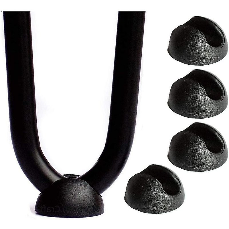 8 Pieds De Table Droits,Pieds Antidérapants,Pieds De Table Droits,Table Hémisphérique En Pvc,Silicone Fer,Hairpi