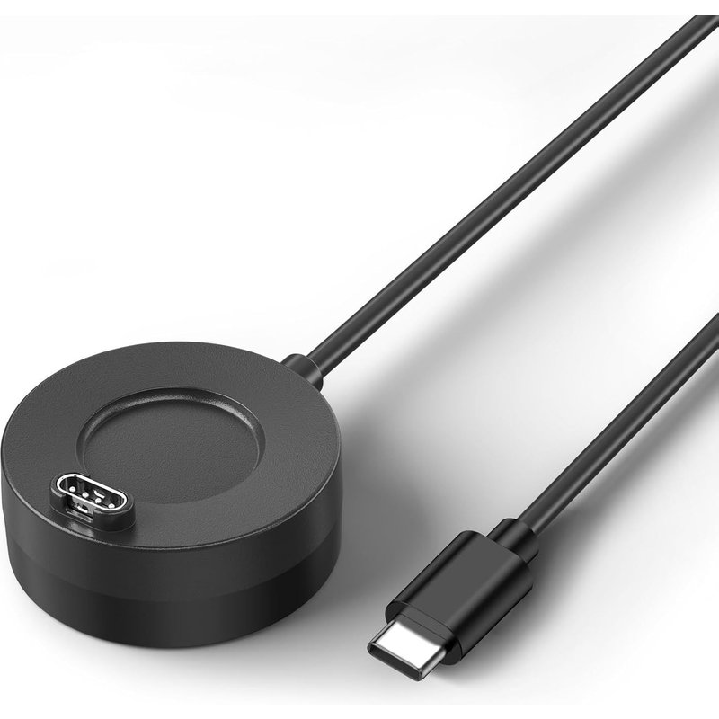 LETNERNY-Câble Chargeur Pour Garmin Vivoactive 4S 3S 5 4 3, Usb C, Pour Montre Garmin Vivomove 3/3S/Luxe/Style/Vivoactive 4S 3S 5 4 3 (100 Cm)