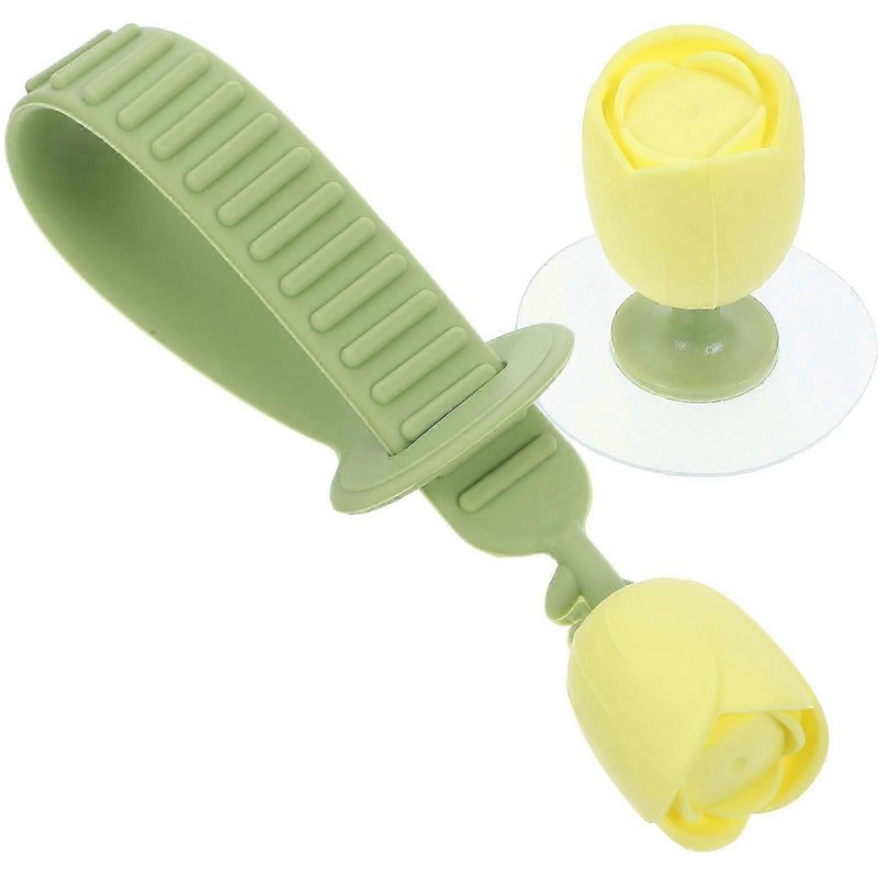 ¿24,50 X 3,90 X 2,50 Cm - Vert Clair¿ 1 Ensemble De Rehausseur De Siège De Toilette En Silicone, Outil De Levage De Siège De Toilette De Remplacement