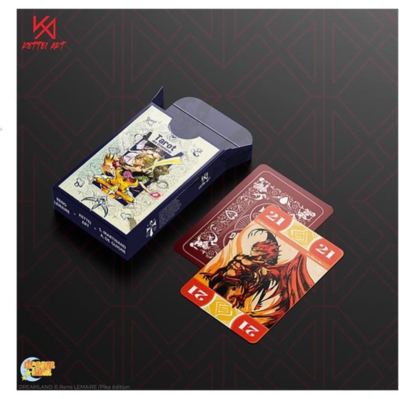 Dreamland Jeu De Cartes Tarot Des Créatures (Kettei Art)