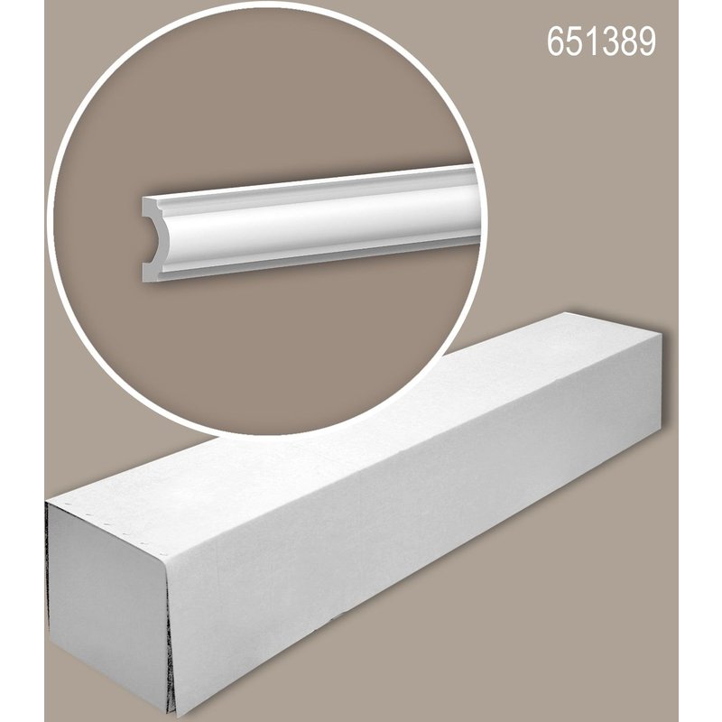 Profhome 651389-box 1 carton 24 pièces Cimaise Frise style Néo-Classicisme 48 m