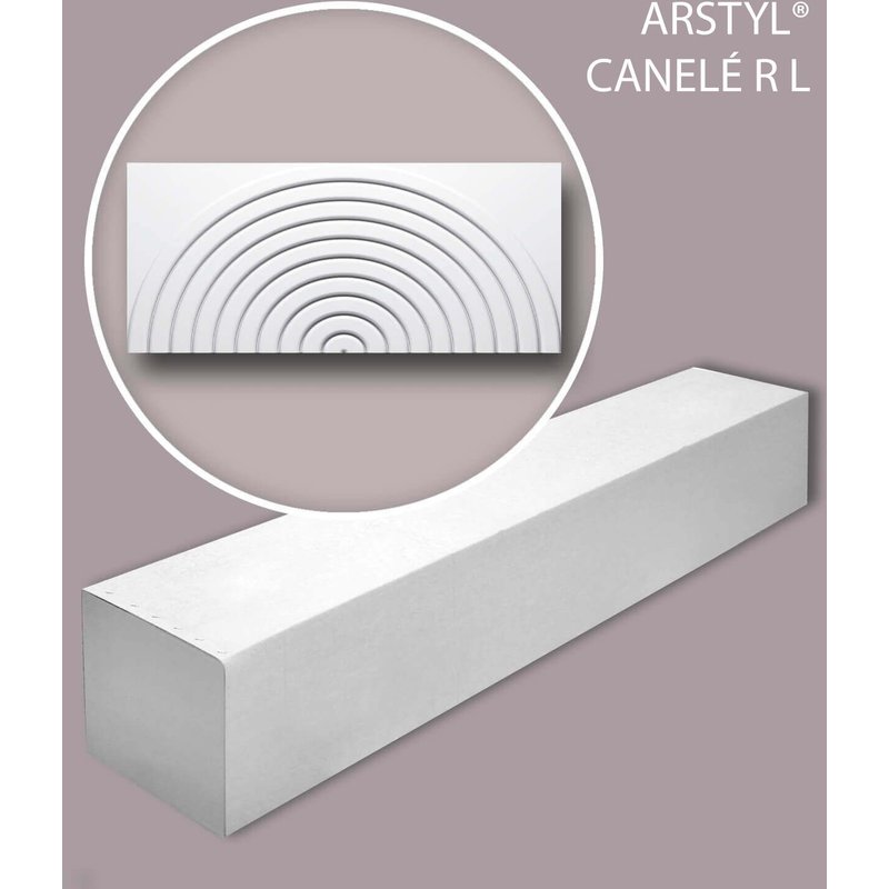 NMC CANELÉ R L-box ARSTYL Noel Marquet 1 carton 9 pièces 3d panneau mural Lambris mural design moderne 1,62 m2