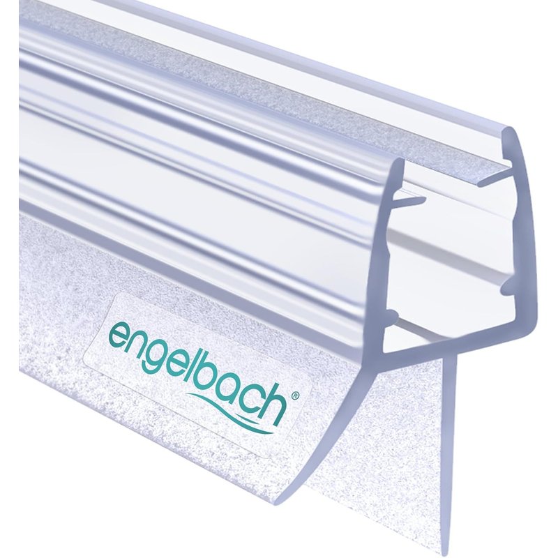 Joint de porte de douche 90cm-Profil d'étanchéité en caoutchouc extra-épais pour verre 5-8 mm,étanchéité optimale,installation facile