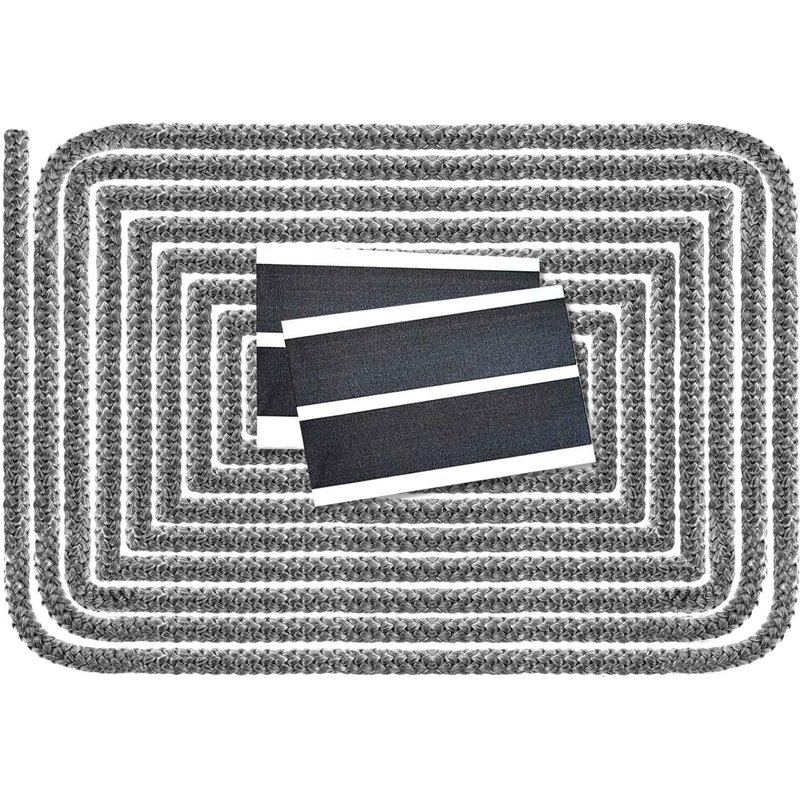 Joint Insert Cheminée,joint pour poele a bois avec bande de fin (¿ 6mm x 2.5m)