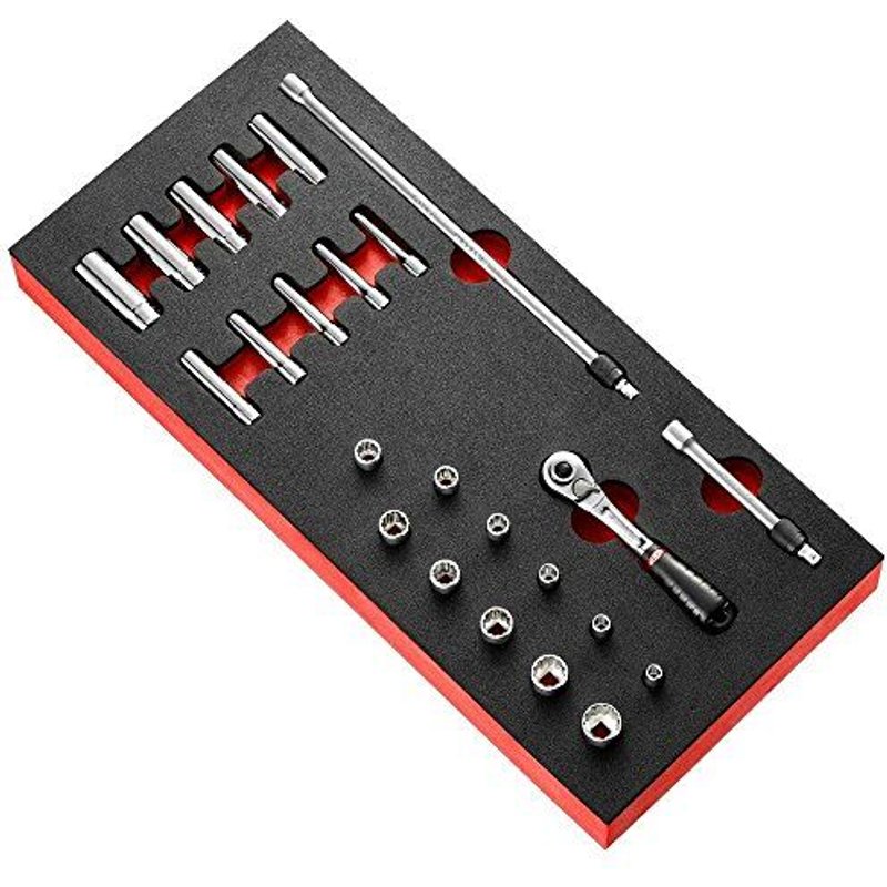 MODULE DOUILLES 1/4" 6 PANS EN POUCES