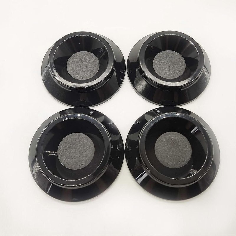 Tapis De Pied De Piano Noir Lot De 4 Coussinets De Protection Des Jambes Pour Meubles Pour Protéger Les Sols Et Les Tapis Des Roulettes De Piano