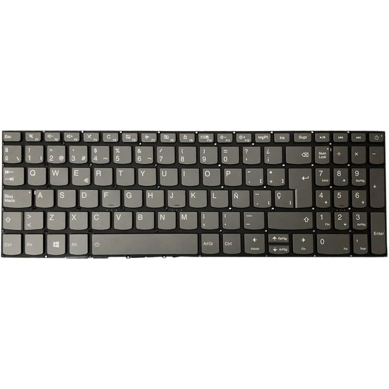 LETNERNY-Clavier Espagnol Pour Lenovo Ideapad 320-15Abr 320-15Ast 320-17Ikb 320-17Isk 130-15Ast 130-15Ikb L340-15 L340-17 Pc5Cpb-Sp, Illuminer Du Fond