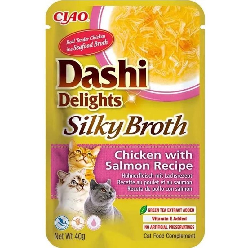 Complément Alimentaire - Ciao - Dashi Delights - Bouillon Soyeux - Poulet - Saumon - Umami