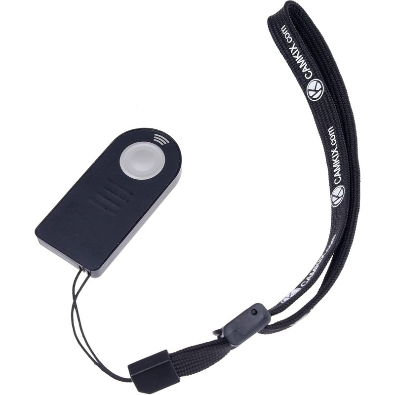 Wireless IR Remote Control Compatible with Nikon and Canon Cameras e.g. DF, D5, D610, D750, D810, D5300, D7200 and EOS 5D Mark IV, 5DS, 6D, 77D, 100D, 750D, 1300D, 10X Mark II