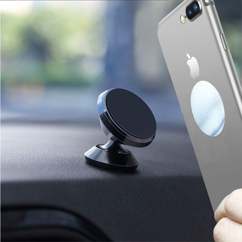 Magnetic Car Phone Holder, 360° Rotation Universal Magnetic Car Phone Holder, Car Phone Magnet Compatible With Iphone, Samsung, Galaxy, Huawei, Gps Etc.