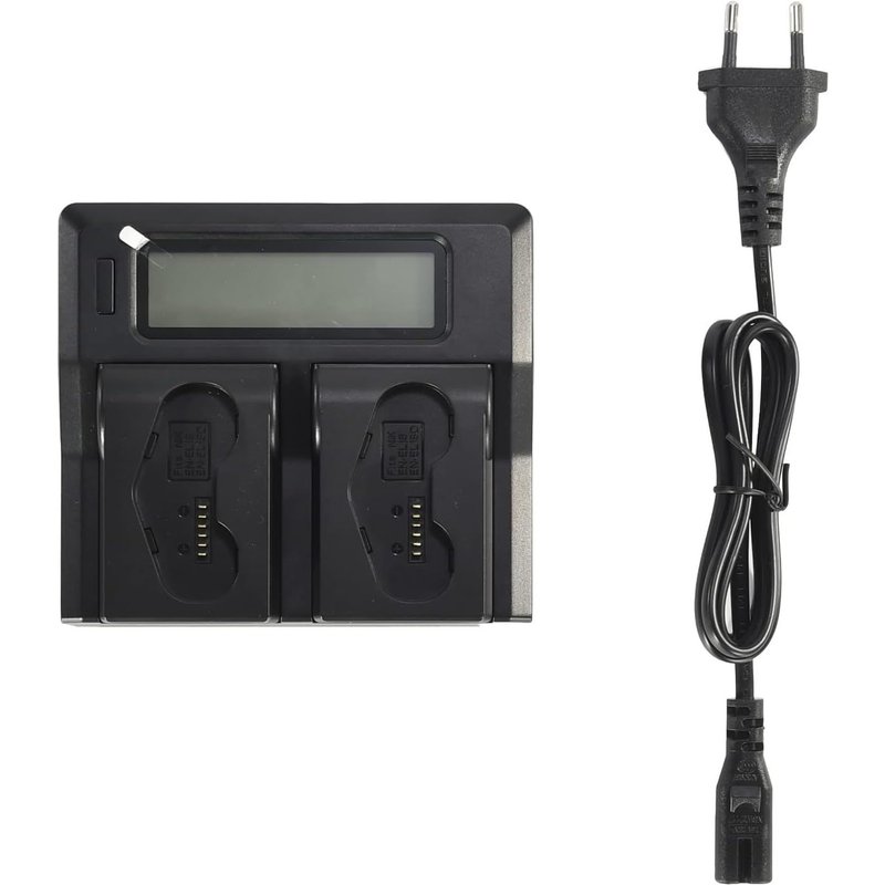 Dispositif de Charge Double Couche Compatible avec écran LCD Nikon EN-EL18 EN-EL18d Z9 D4 D4S D800 D800E caméra
