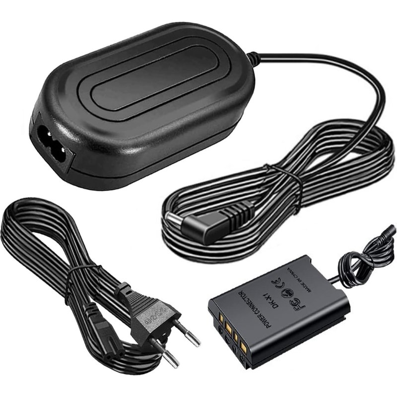 DK-X1 DC Coupler AC-LS5 AC Adapter (NP-BX1 Dummy Battery Replacement) kit pour Sony Cybershot ZV-1, DSC-RX1, RX1R, RX100 II III IV V VI VII, M2 M3 M4 M5, HX50 HX90 WX350 WX500
