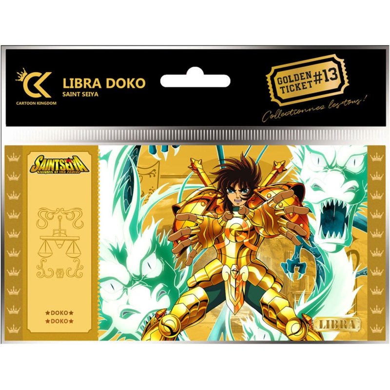 Golden Ticket Saint Seiya - Doko (Cartoon Kingdom)
