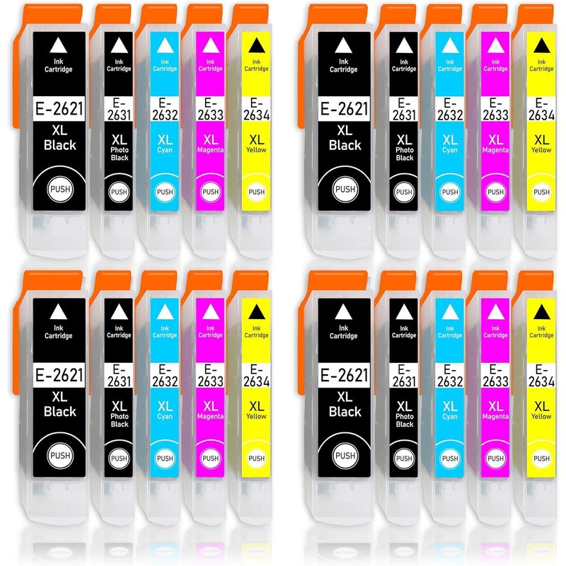 20 X No. 26Xl Compatible Ink Cartridges For Expression Premium Xp-510, Xp-520, Xp-600, Xp-605, Xp-610, Xp-615, Xp-620, Xp-625, Xp-700, Xp-710, Xp-720, Xp-800, Xp-810, Xp-820