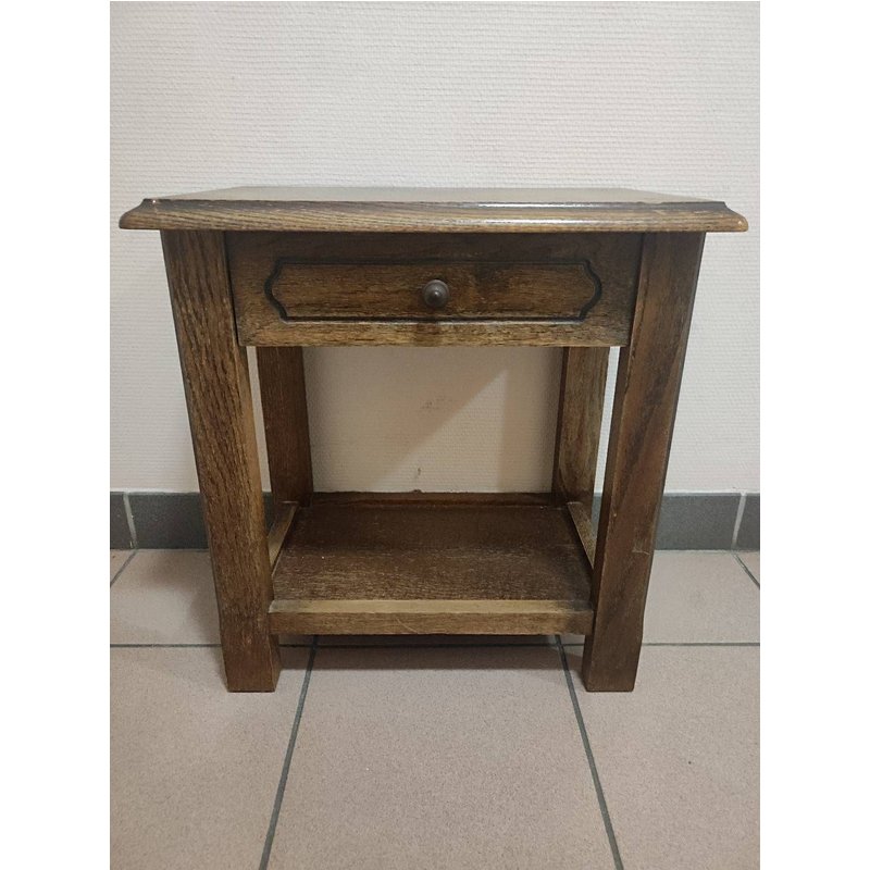 Table De Chevet En Bois Massif