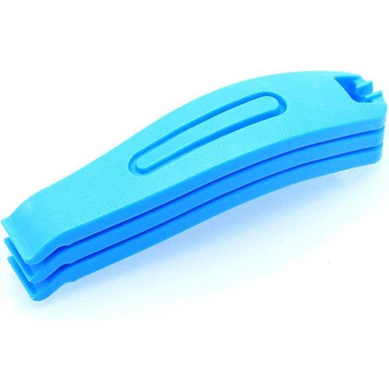 LETNERNY-Leviers De Pneu De Vélo Vélo Nylon Pneu Crowbar Vélo Tire Opener Tire Pry Bar Outils De Réparation Accessoires De Vélo Bâton En Plastique Leviers Tire Patch Kit 3 Pcs (Bleu)