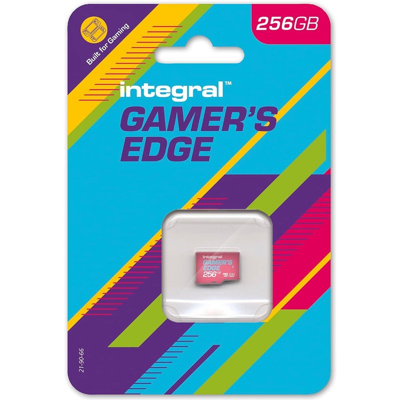 256GB Gamer's Edge Micro SD Card for Nintendo Switch - Load and Save Games Quickly Store DLC Games and Backup Data Designed for Nintendo Switch