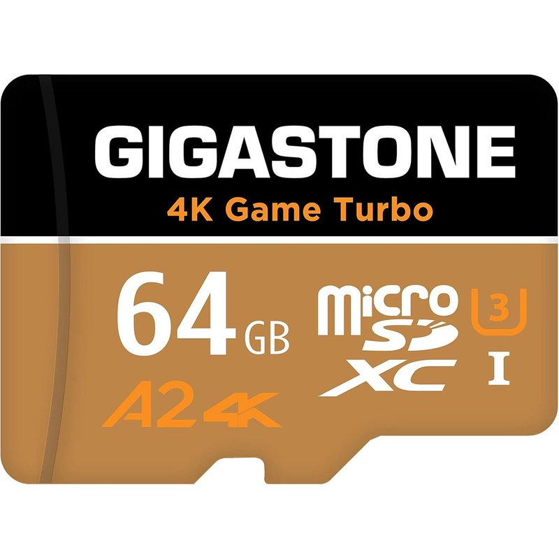 64gb Memory Card, 4k Game Turbo, Compatible With Gopro Drone Switch, Speed 95mb/S. For 4k Video, A2 U3 Micro Sdxc Card With Sd Adapter.-Marque Générale