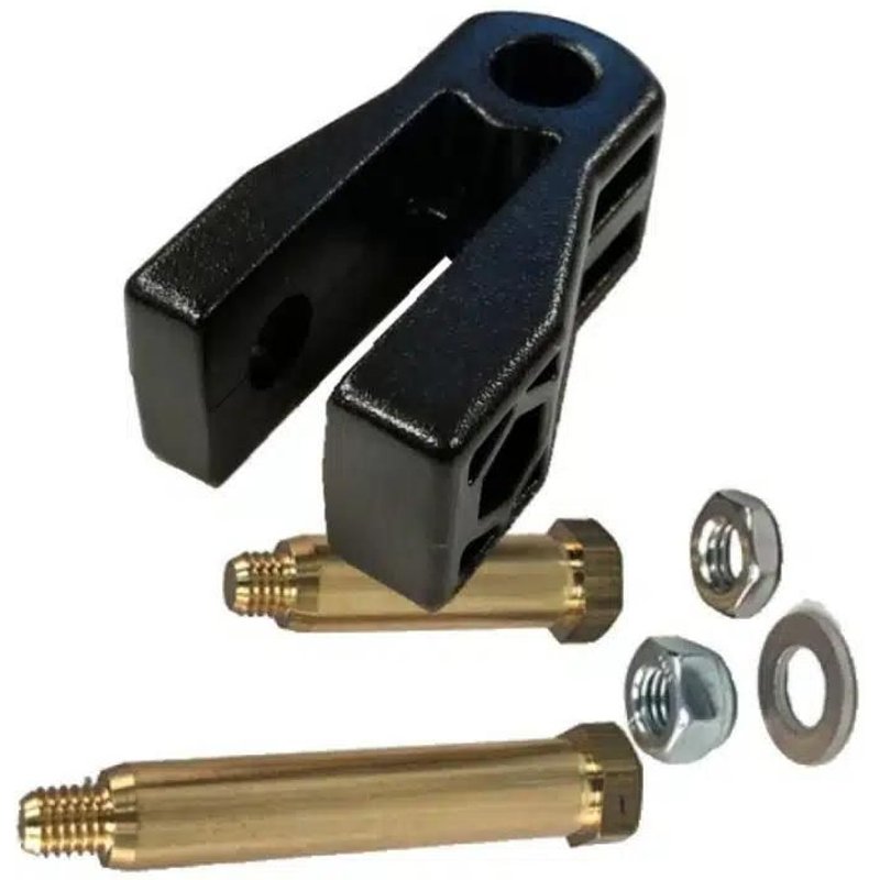 Attache arrière FAAC + Axes (Réf : 4900645) pour motorisation