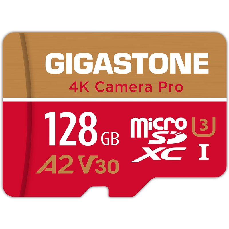 128gb Micro Sd Card,4k Video Recording For Gopro,Action Camera,Dji,Drone,Nintendo Switch,R/W Up To 100/50mb/S Microsdxc Uhs-I U3 A2 V30 C10 Memory Card