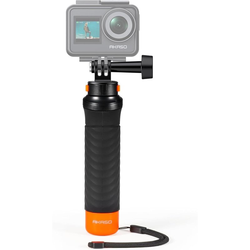 Waterproof Floating Handle for Sports Camera, Grip Pole Handle Floating Grip for Sports Camera
